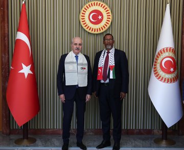 TBMM Başkanı Numan Kurtulmuş, Güney Afrika'da Filistin ve Müslüman Dayanışması Konusunu Görüştü