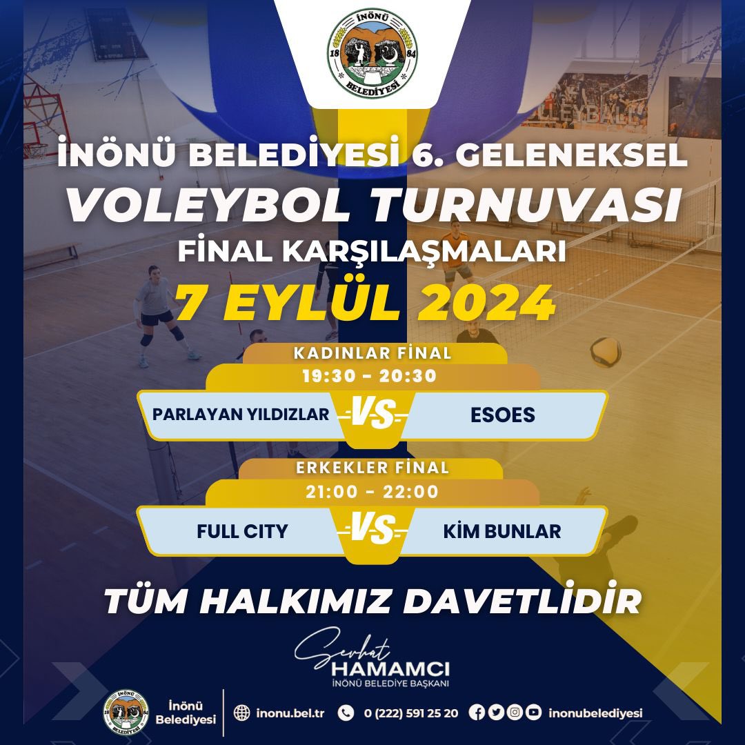 Voleybol Turnuvasında Final Heyecanı