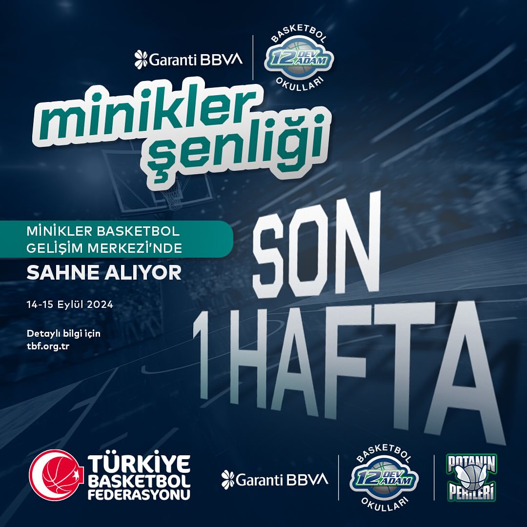 12 DABO Minikler Şenliği: Geleceğin Basketbol Yıldızları Buluşuyor