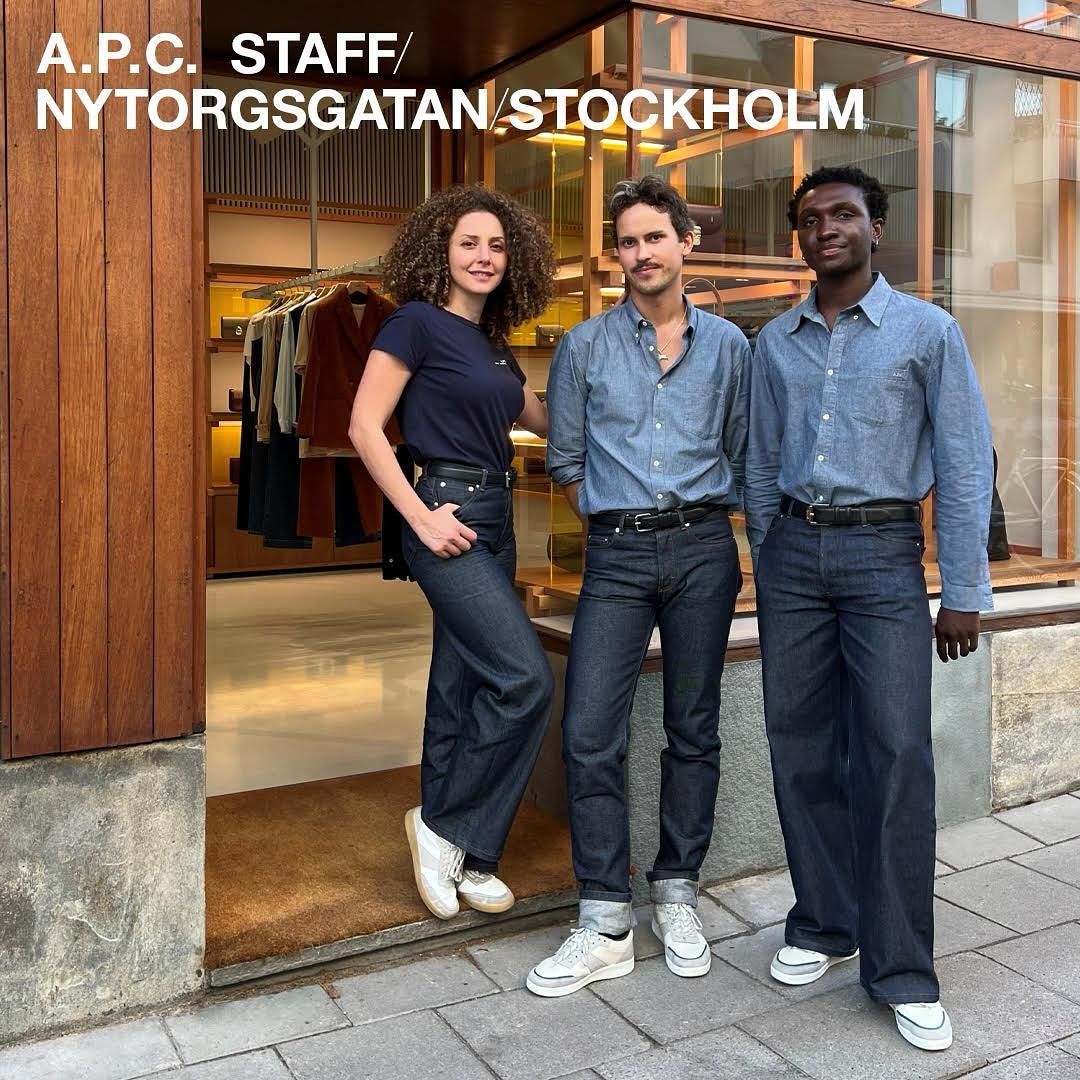 A.P.C., Stockholm'da Yeni Bir Mağaza Açtı