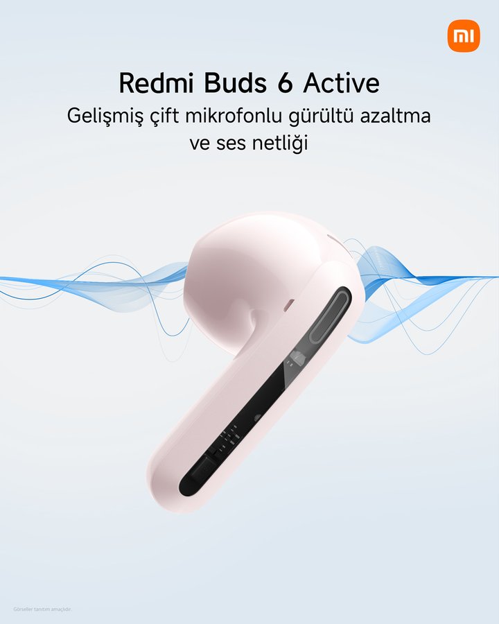 Xiaomi, Yeni Kablosuz Kulaklık Redmi Buds 6 Active'i Tanıttı