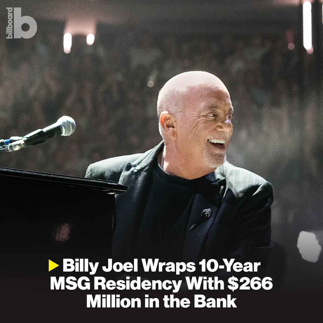 Billy Joel, MSG'de 10 Buçuk Yıllık Gösteri Serisini Tamamladı