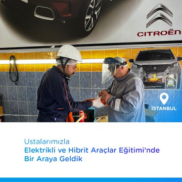 TotalEnergies Ustalarıyla Elektrikli ve Hibrit Araç Eğitimlerinde Buluştu