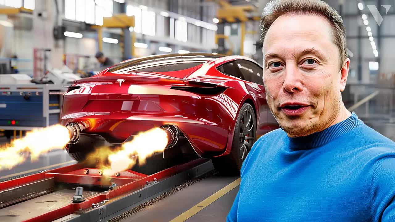 Elon Musk, Tesla'nın CEO'su, Yeni Tesla Roadster'ı Tanıttı