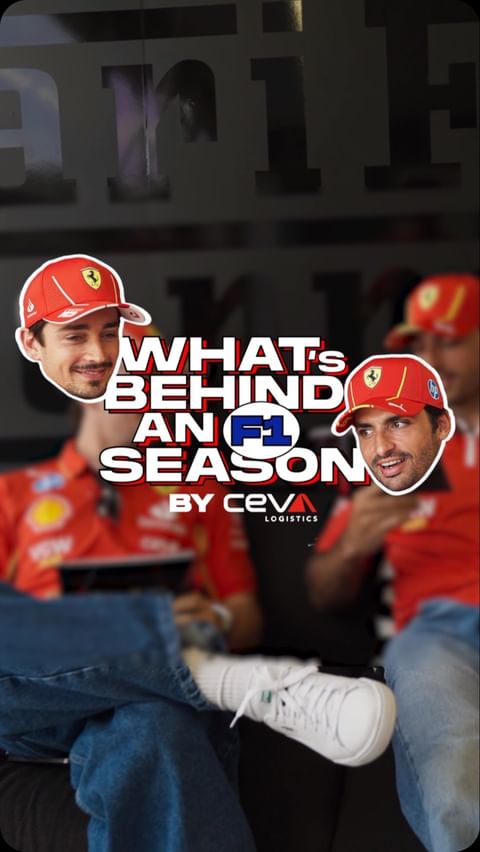 Ferrari'nin Yıldız Pilotları Carlos Sainz ve Charles Leclerc Bir Araya Geldi