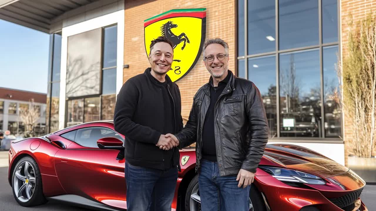 Elon Musk, Ferrari'yi Satın Almayı Planlıyor