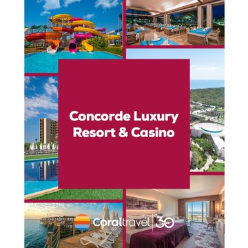 Tatil Hayallerinizin Gerçeğe Dönüşeceği Mekan: Concorde Luxury Resort & Casino