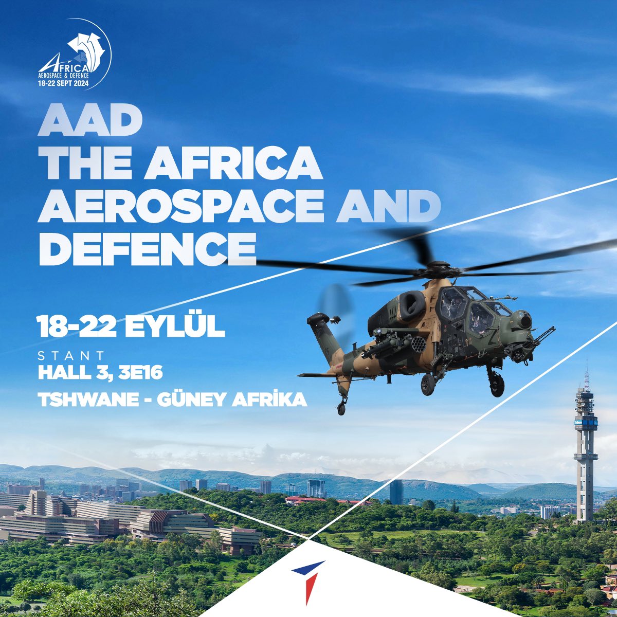 Türk Havacılık ve Uzay Sanayii, Africa Aerospace and Defence Fuarı'nda