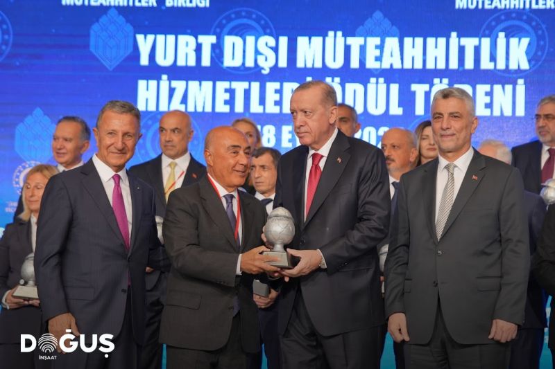 Doğuş İnşaat, ENR 2024 Uluslararası Başarı Ödülü'ne layık görüldü