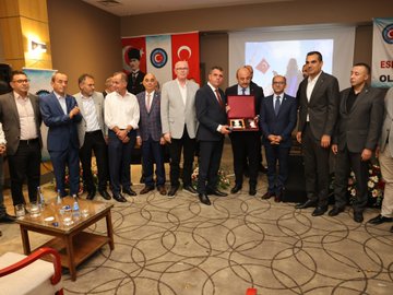 İbrahim Arslan, Çimşe-İş Sendikası Şubesi Genel Kuruluna Katıldı