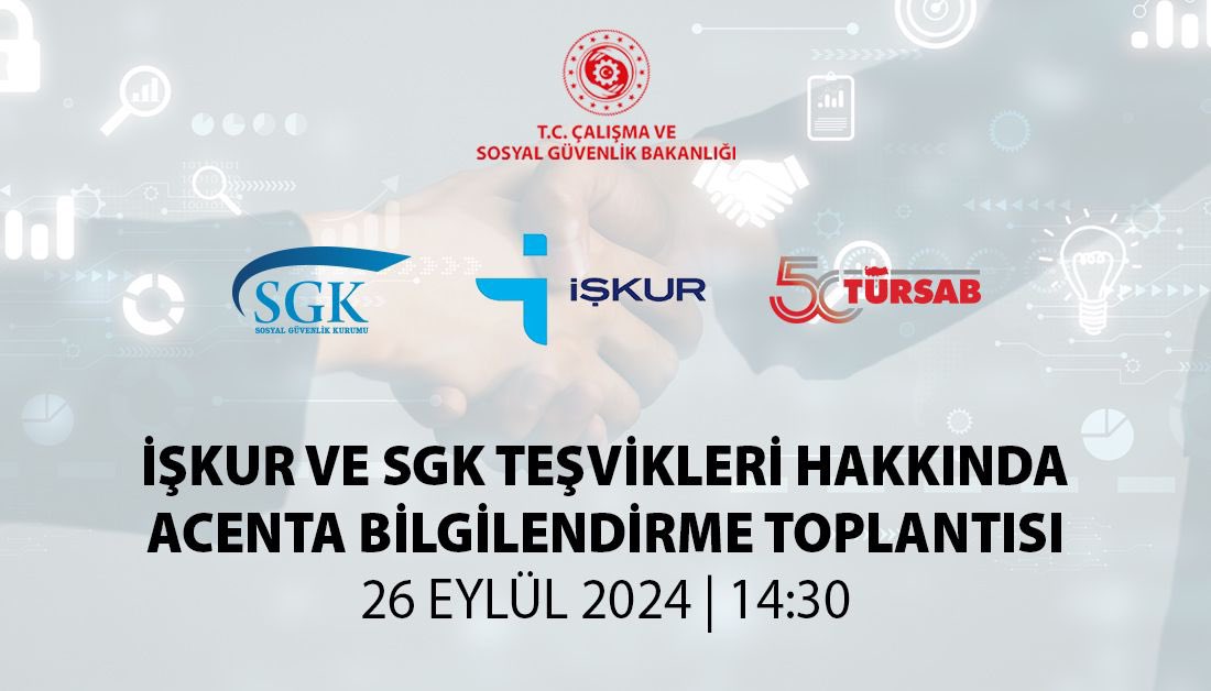 TÜRSAB İŞKUR ve SGK Teşvikleri Hakkında Acentaları Bilgilendirme Toplantısı