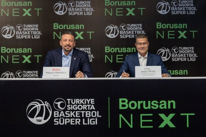 Borusan Next, Türkiye Sigorta Basketbol Süper Ligi’nin Ana Sponsoru Oluyor