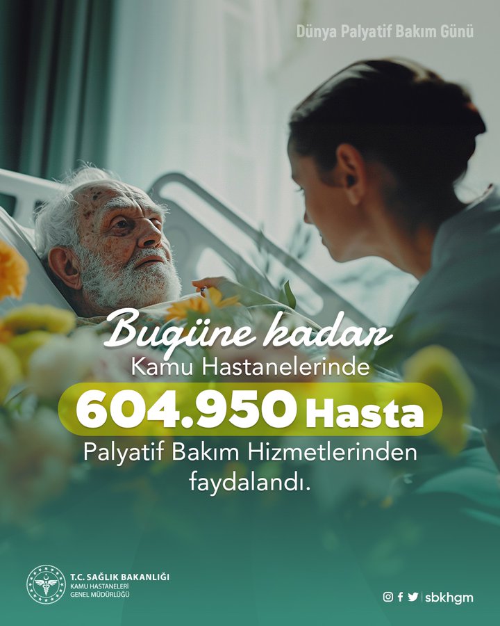 Kamu Hastanelerinde Palyatif Bakım Hizmetinden 604.950 Hasta Faydalandı