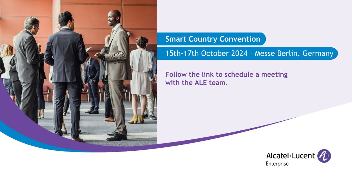 Alcatel-Lucent Enterprise, Smart Country Convention Etkinliğine Katılıyor