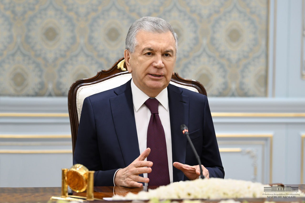 Özbekistan Cumhurbaşkanı Shavkat Mirziyoyev, Azerbaycan Cumhuriyeti Dış İstihbarat Servisi Başkanı Orkhan Sultanov ile Bir Araya Geldi