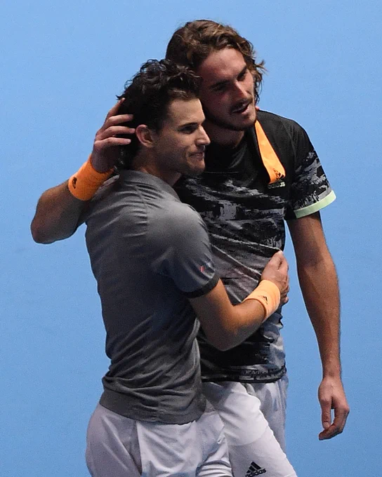 Stefanos Tsitsipas, Dominic Thiem'e Duygusal Bir Mesaj Paylaştı