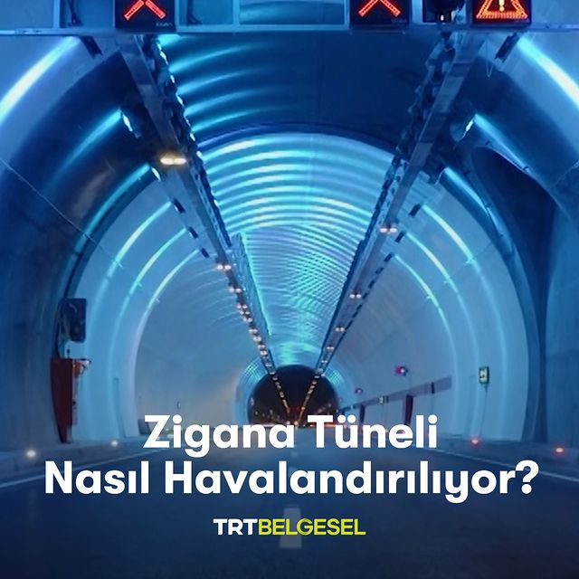 Zigana Tüneli'nin Havalandırma Sistemi