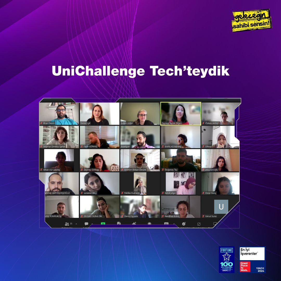 Çalışan Deneyimi Yöneticisi Seda Ergil İçelli UniChallenge Tech Etkinliğinde Konuşma Yaptı