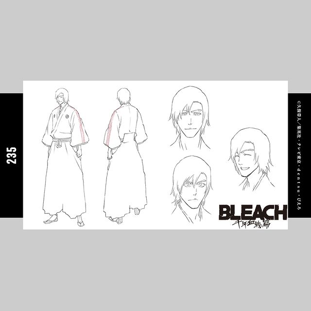 BLEACH Serisinin Yeni Hikayesi İçin Karakter Tasarımları Ortaya Çıktı