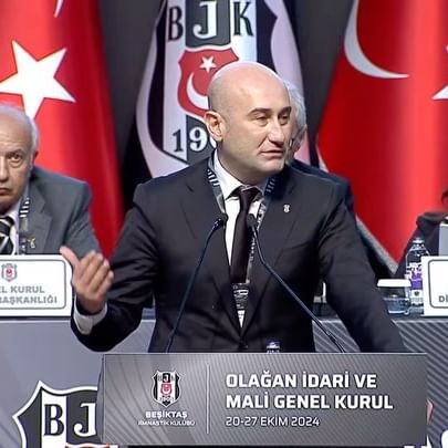 Beşiktaş Jimnastik Kulübü İdari ve Mali Genel Kurul Toplantısında Hüseyin Yücel'den Önemli Açıklamalar