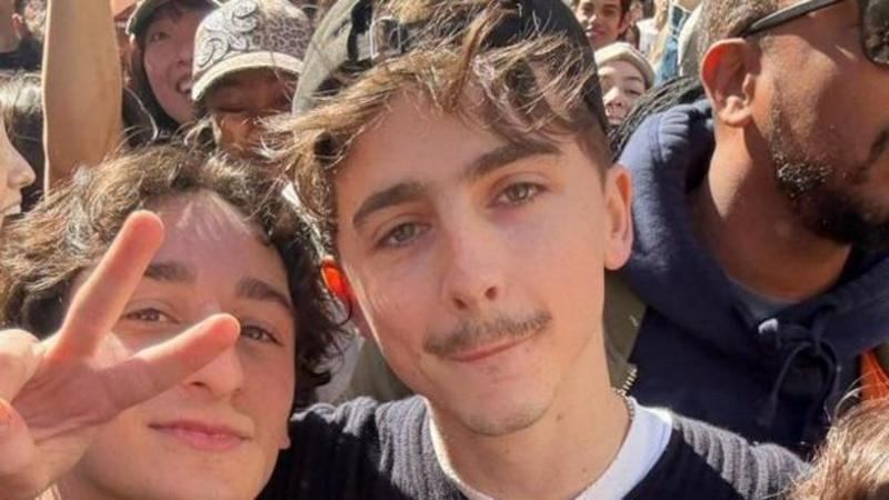 Timothée Chalamet Sürpriz Ziyaret Gerçekleştirdi