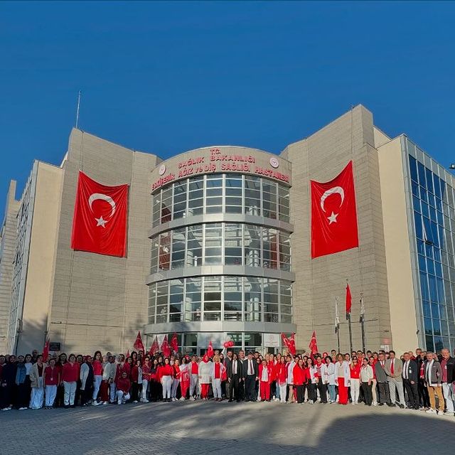 Cumhuriyet Bayramı Töreni Eskişehir Ağız Diş Sağlığı Hastanesi'nde Kutlandı