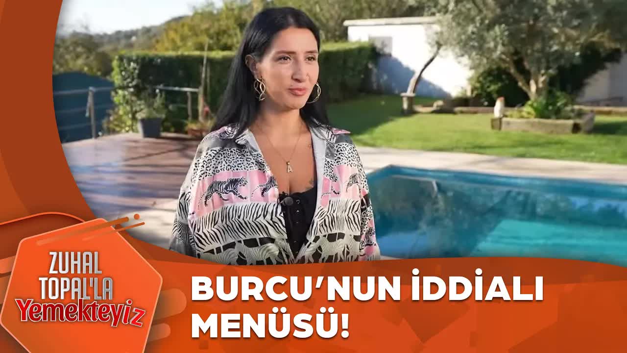 Günün Yarışmacısı Burcu'nun Menüsü