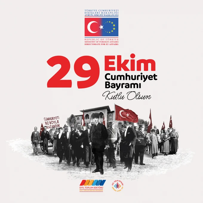 29 Ekim Cumhuriyet Bayramı Coşkuyla Kutlanıyor