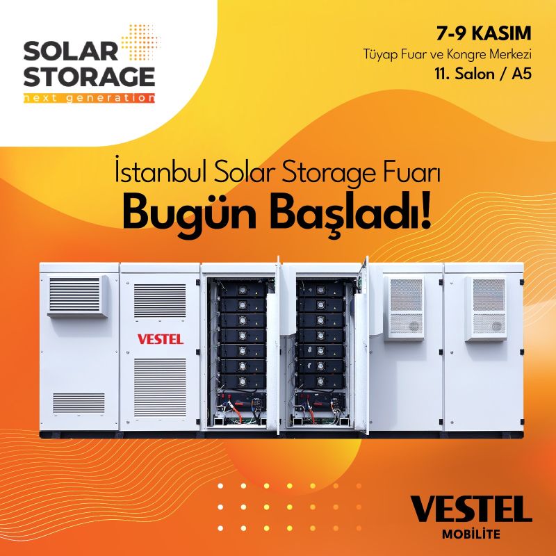 Vestel Mobilite, Solar+Storage NX'te Mobilite Ürünlerini Sergiledi