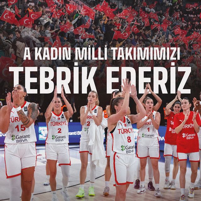 A Kadın Milli Takımı, FIBA 2025 Kadınlar EuroBasket elemelerinde grup lideri oldu