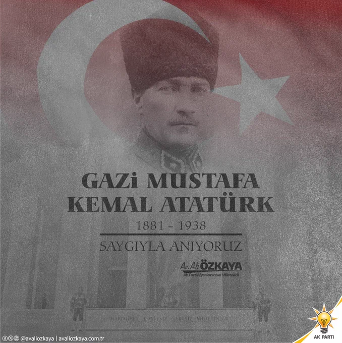 Atatürk'ün Vefatının Yıl Dönümü Anma Törenleri