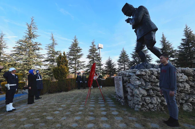 Afyonkarahisar'da Atatürk'ün Ölüm Yıl Dönümü Anma Töreni