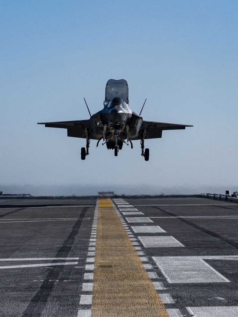 Amerikan F-35B Uçakları İçin Tarihi Bir An