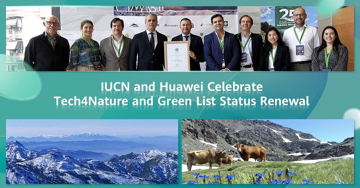 IUCN-Huawei Tech4Nature Küresel Ortaklığı İle Sierra Nevada Milli Parkı Yeşil Liste'de