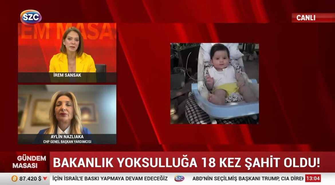 CHP Kadın Kolları Genel Başkanı Aylin Nazlıaka, Gündem Masası Programına Konuk Olacak