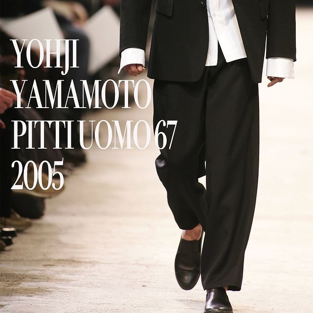 2005 Yılı Pitti Uomo Etkinliği'nde Yohji Yamamoto Damgasını Vurdu