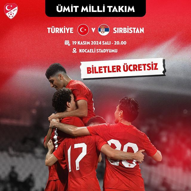 Ümit Millî Takım, Sırbistan ile Özel Maçta Buluşacak