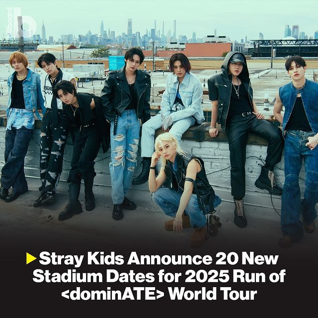 Stray Kids, dominATE dünya turu kapsamında yeni konserler duyurdu