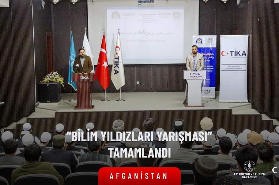 Afganistan'da Bilim Yıldızları Yarışması Tamamlandı