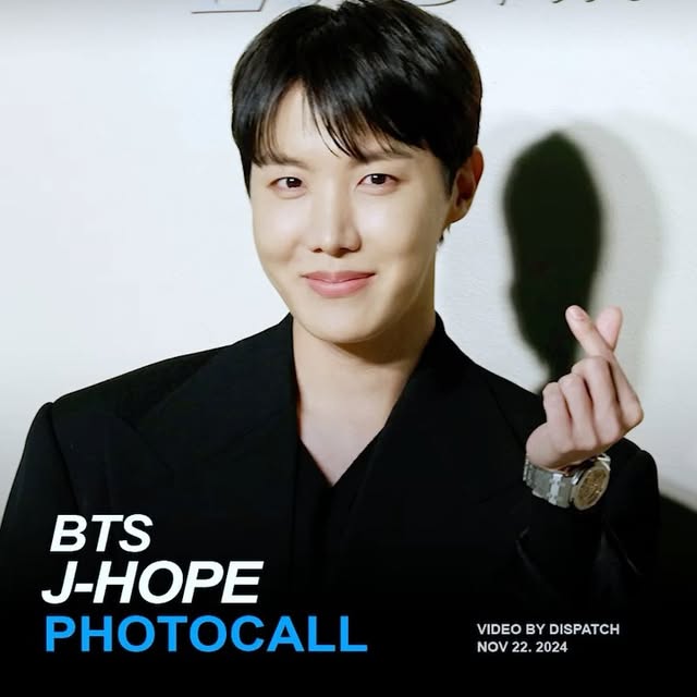 BTS Üyesi J-Hope, Şık Bir Etkinlikte Boy Gösterdi