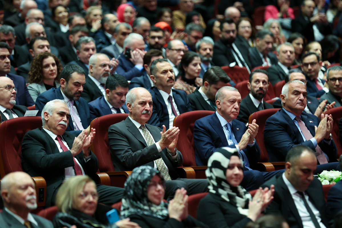 TBMM Başkanı Numan Kurtulmuş Kültür ve Turizm Bakanlığı Özel Ödülleri Töreni'ne Katıldı