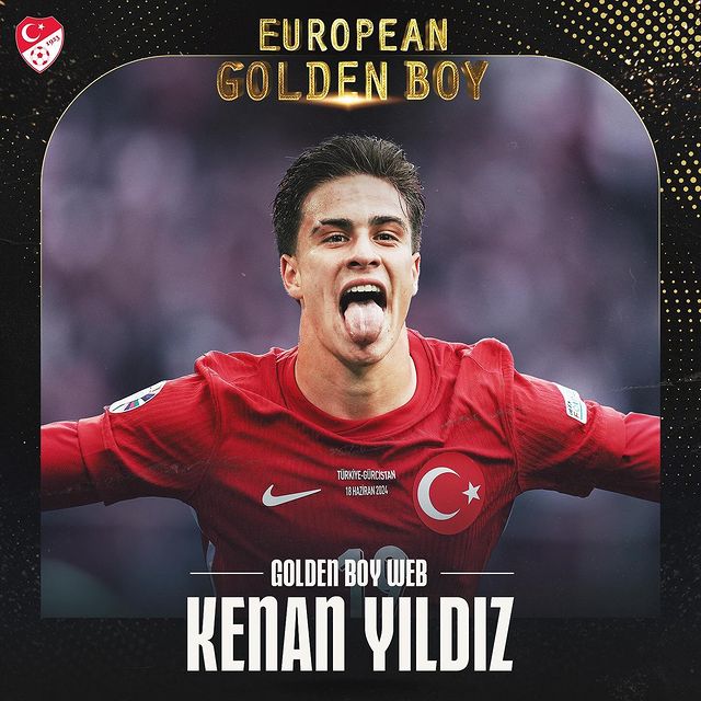 Kenan Yıldız, 2024 Golden Boy Ödülleri'nde Web Ödülü'nü Kazandı