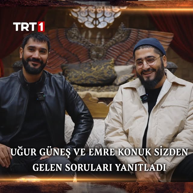 Uğur Güneş ve Emre Konuk, Selahaddin Eyyubisi Dizisi Hakkında Merak Edilenleri Yanıtladı