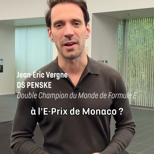 Jean-Eric Vergne, Monaco E-Prix'sinde Eşlik Etme Fırsatı Sunuyor