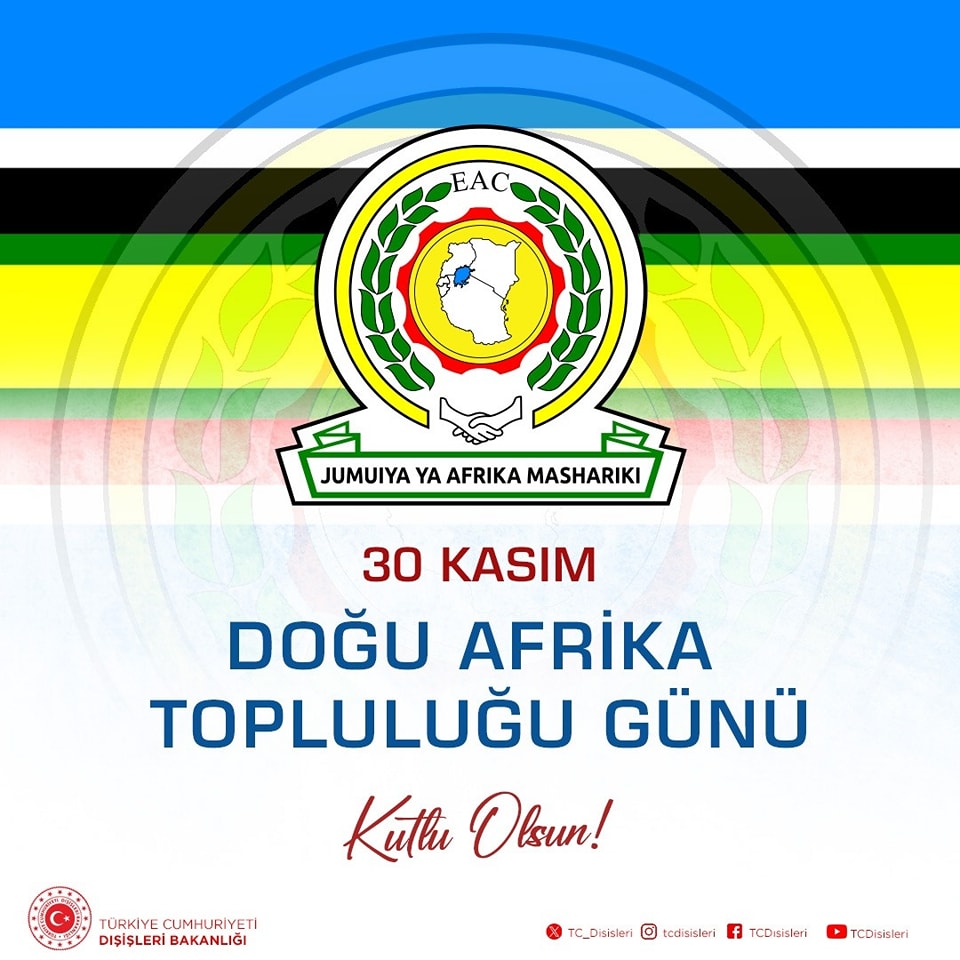 Doğu Afrika Topluluğu'nun 25. Kuruluş Yıldönümü Törenleri