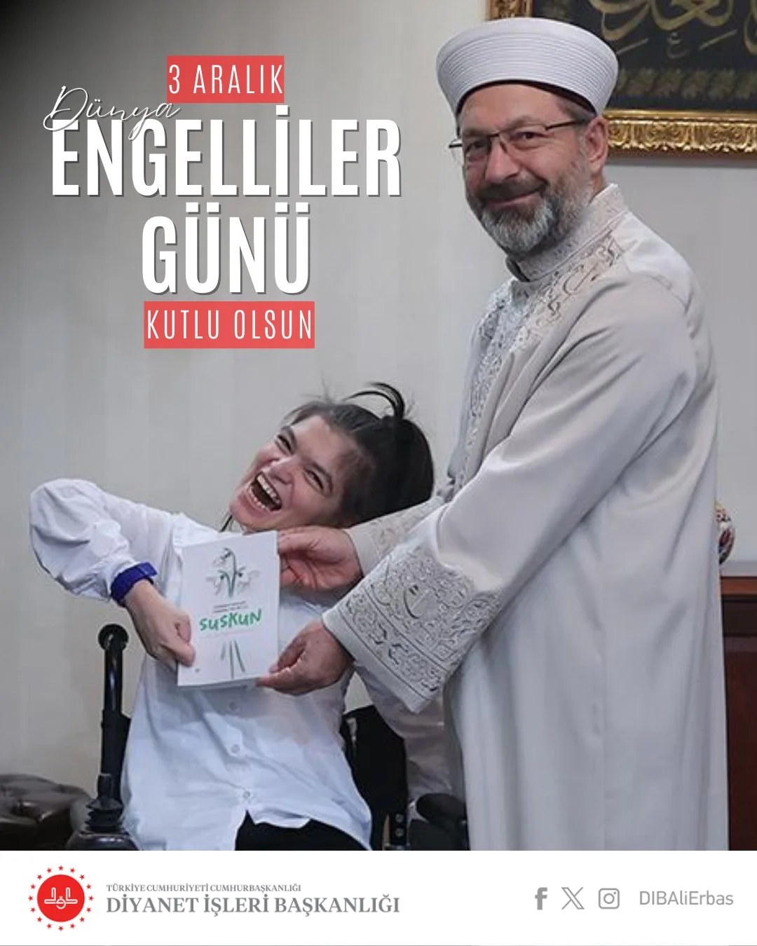 Engelli Bireylerin 3 Aralık Gününe Özel Mesajlar