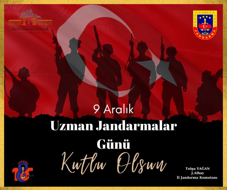 Afyonkarahisar İl Jandarma Komutanı Uzman Jandarmaları Kutladı