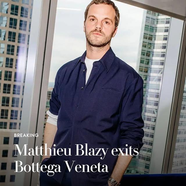 Matthieu Blazy, Bottega Veneta'dan Ayrıldığını Duyurdu