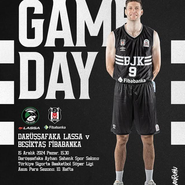 Beşiktaş, Darüşşafaka Lassa İle Karşı Karşıya Geliyor