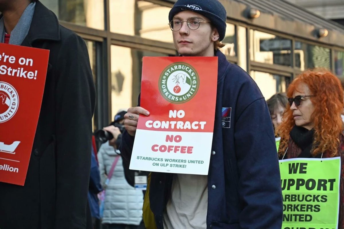 Starbucks Baristaları Greve Başladı